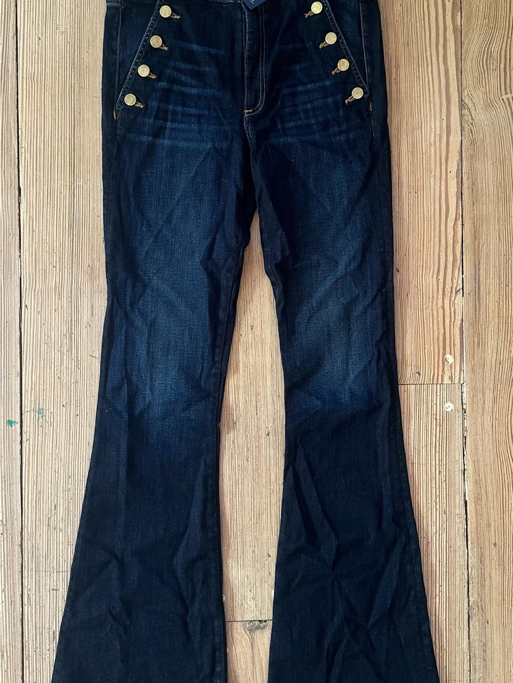 Ramy Brook Helena High-Rise Flare Jeans NWT